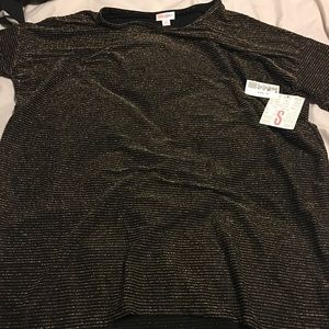 LuLaRoe Black and Gold Irma